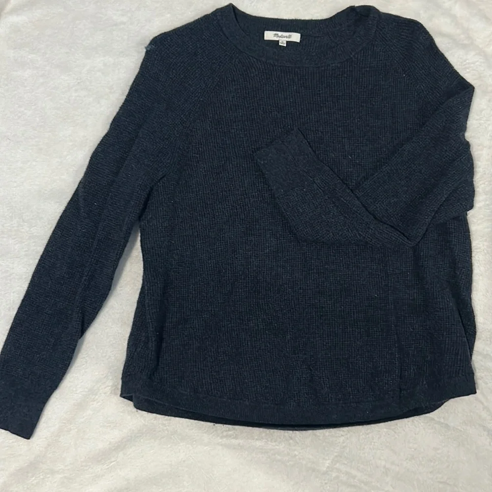 Madewell knit Sweater in Navy, size M - Picture 1 of 2